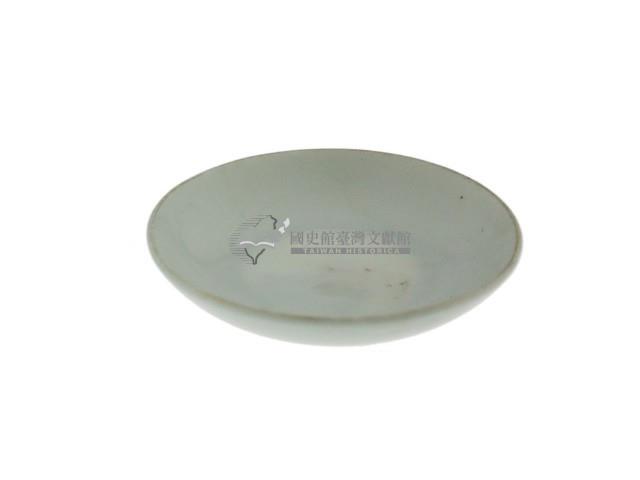 帶款白瓷碟藏品圖，第1張