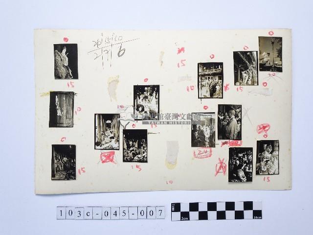 黃則修攝龍山寺系列照片佈展樣版7藏品圖，第1張