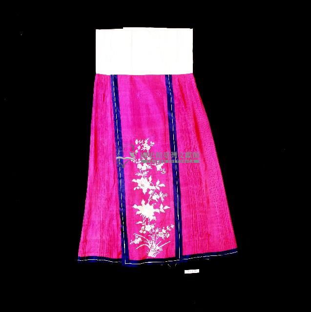 臺灣漢人族群女性馬面裙藏品圖，第1張