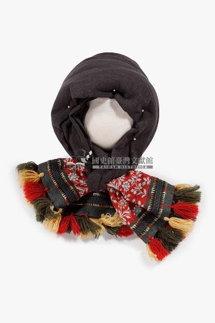 魯凱族女頭飾襯布藏品圖，第1張