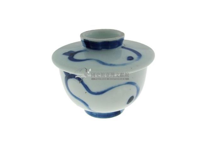 青花寫意葫蘆紋蓋杯（多組）藏品圖，第1張