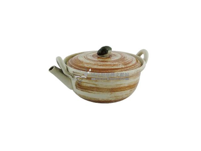 褐釉蓋碗壺藏品圖，第1張