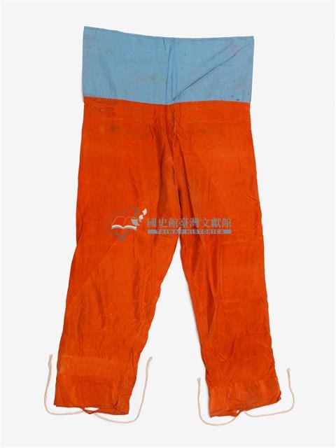 紅色長褲戲服藏品圖，第1張