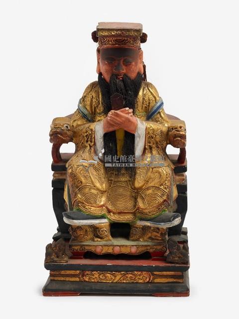 木雕玉皇大帝像藏品圖，第1張