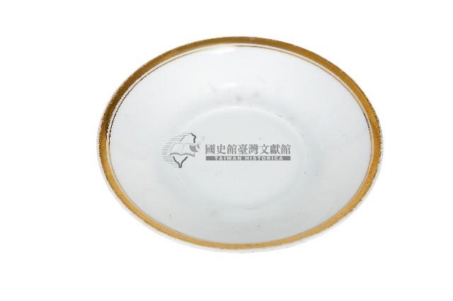 金口白地瓷盤藏品圖，第1張