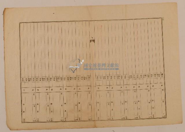 南投廳埔里社堡牛眠山庄第108番戶1313番地警109號戶長賴龍之戶口調查表單(乙)藏品圖，第1張