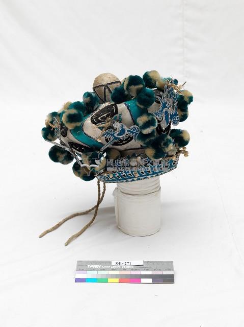 藍色道具帽藏品圖，第2張