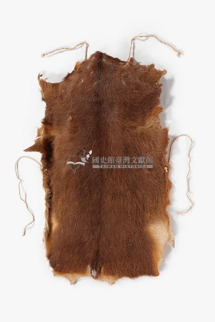 鄒族男性皮背心藏品圖，第1張