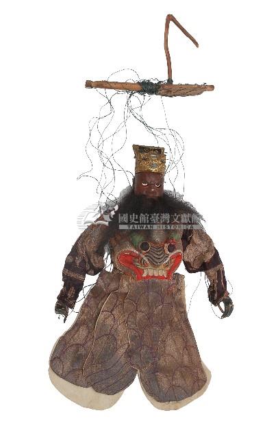 清代鍾馗包公戲偶藏品圖，第1張