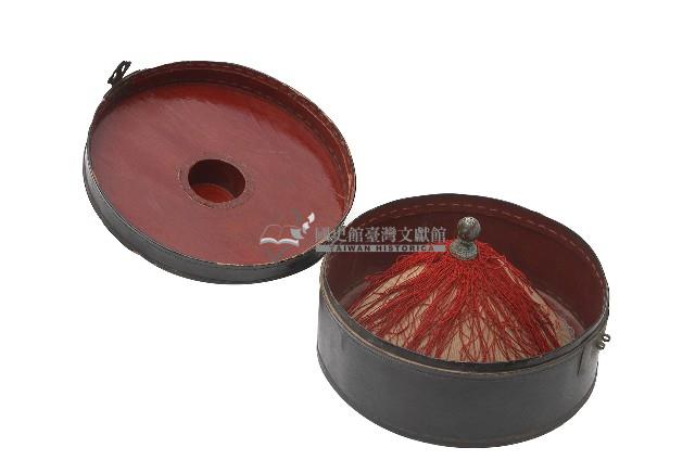 官帽及置帽布盒（一組）藏品圖，第1張