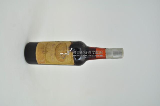 鮮果酒樣品棗色透明玻璃小型酒瓶藏品圖，第1張