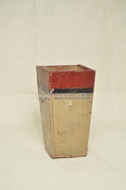 開口式柱狀木盒藏品圖，第1張