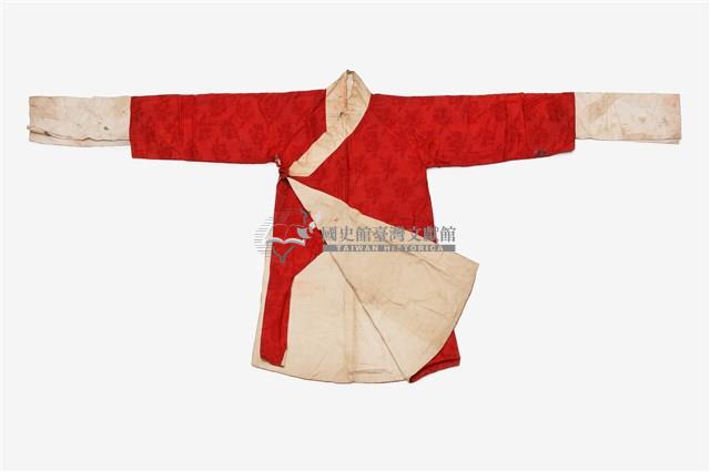 紅色花樣戲服藏品圖，第1張