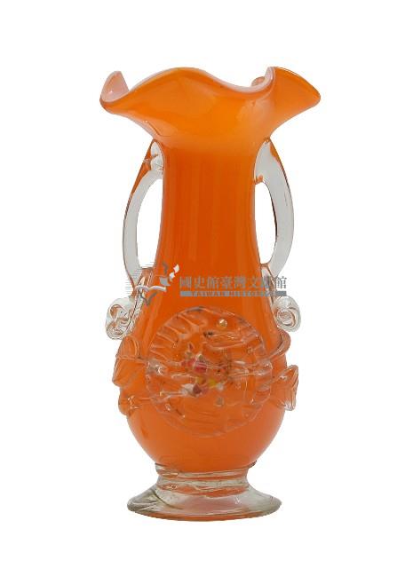 橘色花瓶藏品圖，第1張