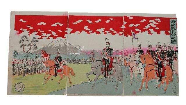 青山觀兵式之圖藏品圖，第1張