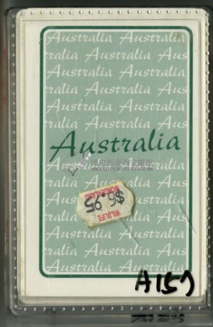 澳洲英文字樣撲克牌藏品圖，第1張