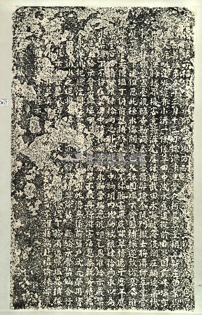 嚴禁塭丁截溝捕採危害田禾岸碑記拓本藏品圖，第1張