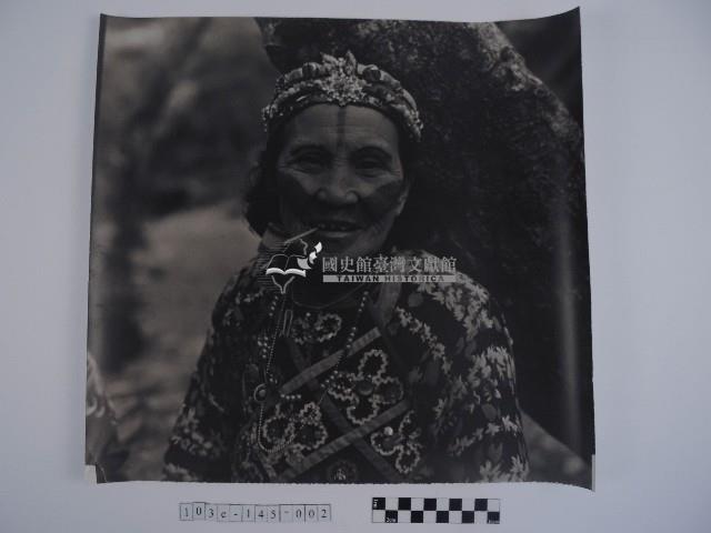 原住民黥面女長者藏品圖，第1張
