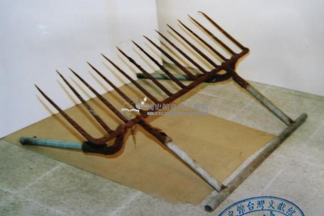 而字耙(手耙)藏品圖，第1張