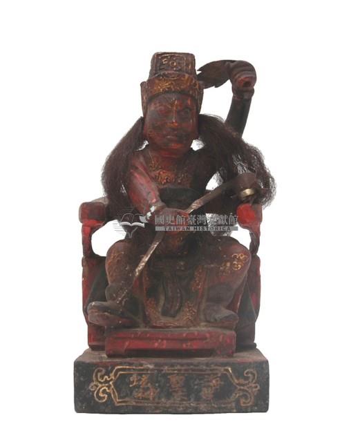 木雕十家將甘大神像藏品圖，第1張