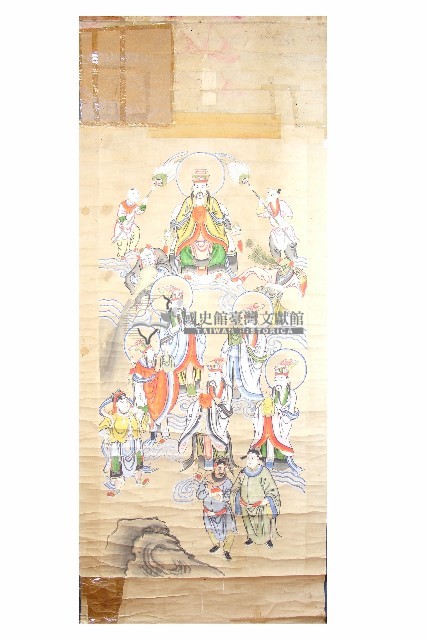 東勢客家寺廟拜懺掛軸藏品圖，第1張