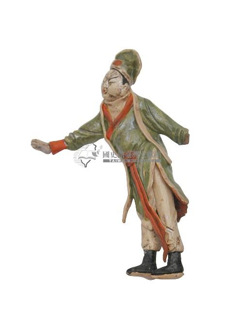 帶帽男性交趾陶藏品圖，第1張