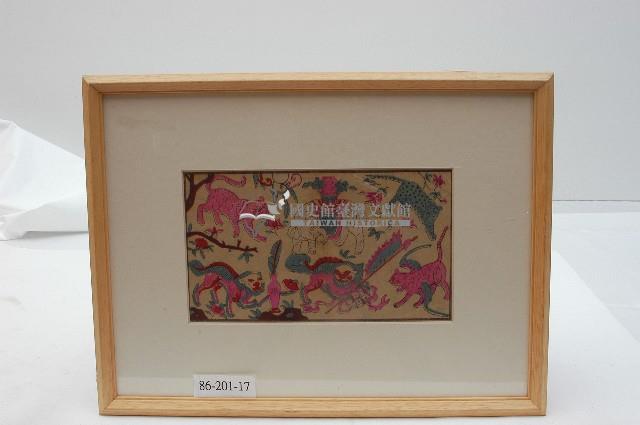 動物屏堵有框版畫藏品圖，第1張