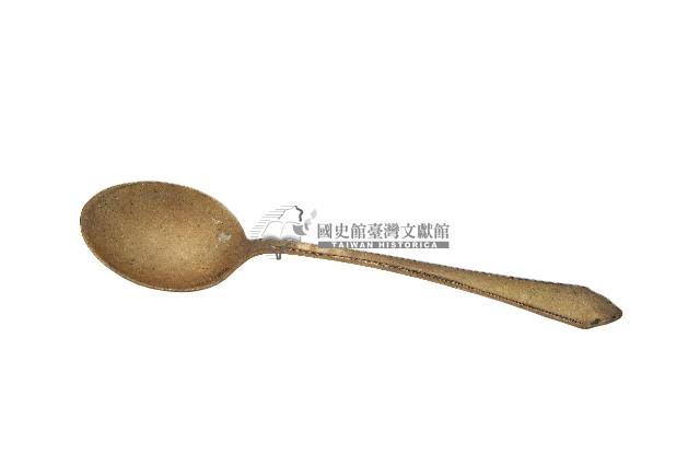 日治時期臺灣總督府官邸銀製湯匙藏品圖，第1張