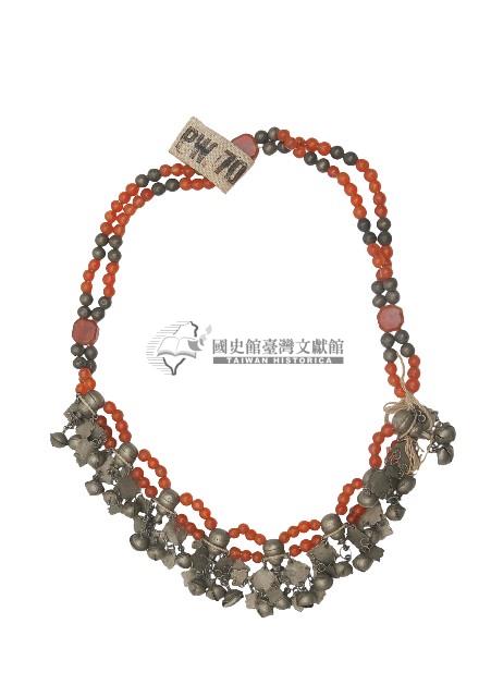 排灣族瑪腦珠飾項鍊藏品圖，第1張