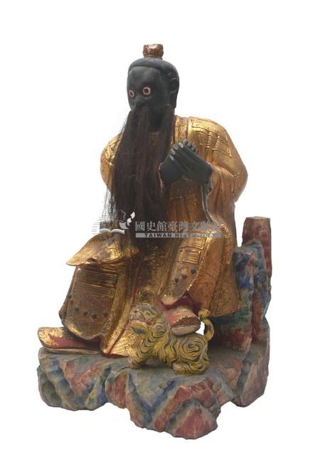 木雕張天師像藏品圖，第1張