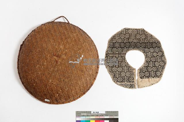 魯凱族籐編容器與繡領藏品圖，第1張
