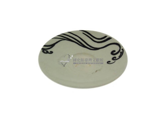黑彩寫意海濤紋杯碟（多組）藏品圖，第1張