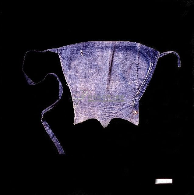 勞作用黑白棉布綁腿藏品圖，第1張