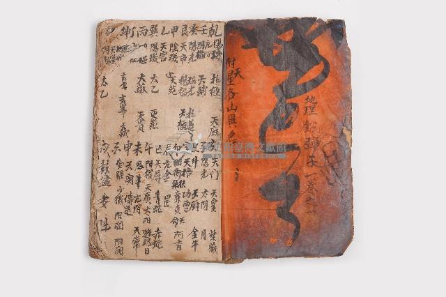 風水書手抄本藏品圖，第1張