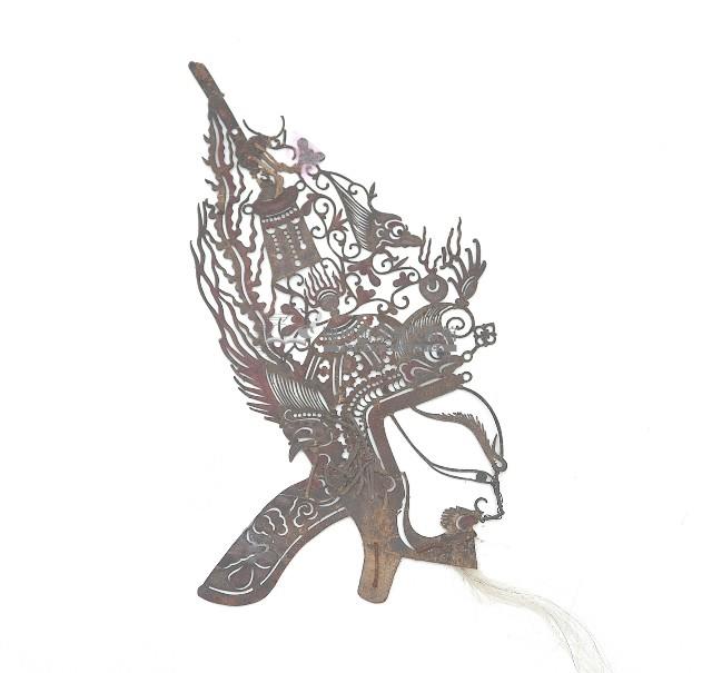 皮影戲偶乘馬人像樣式藏品圖，第1張