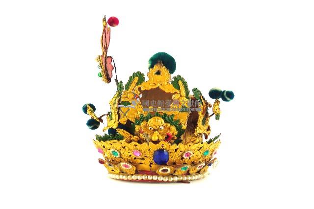 八家將衣飾之頭冠藏品圖，第1張