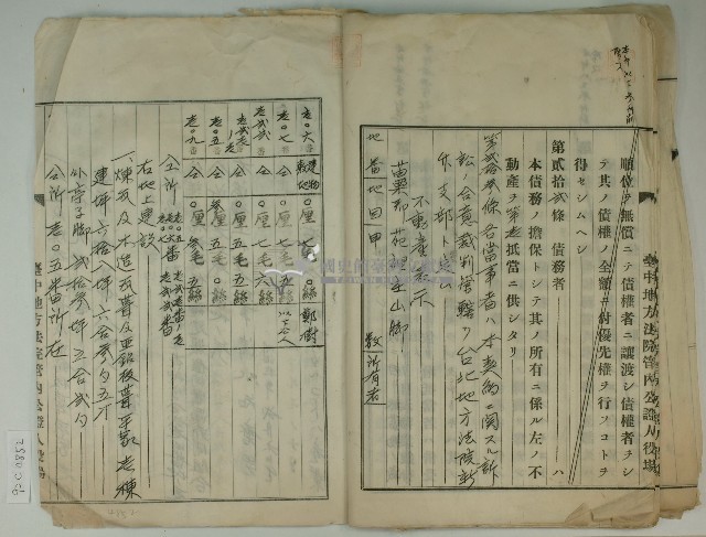 昭和十一年鄭樹年賦償還金員借用証藏品圖，第11張
