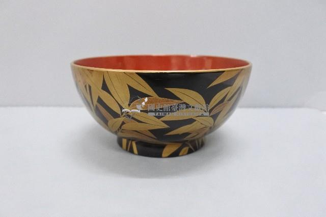 木胎圓形黑漆地蓋椀藏品圖，第11張