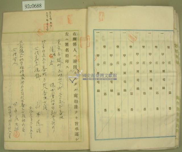 債權消滅證及年賦償還金貸借契約書正本藏品圖，第11張