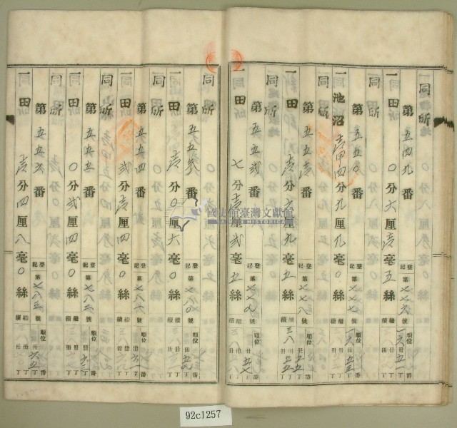 昭和二十年范朝燈登記名義人表示變更登記申請書藏品圖，第11張