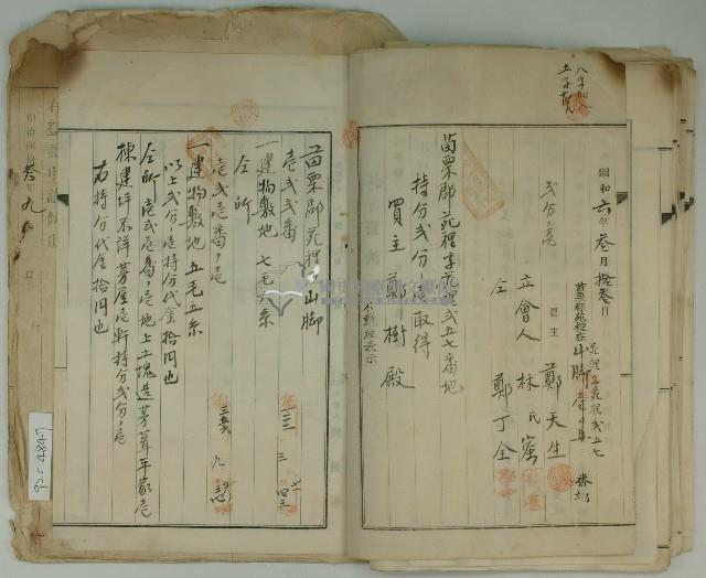 昭和三年郭水生賣渡證書藏品圖，第21張