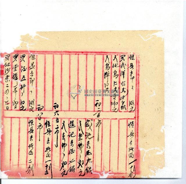 光緒廿二年廿三年廿五年協隆號日清簿藏品圖，第140張