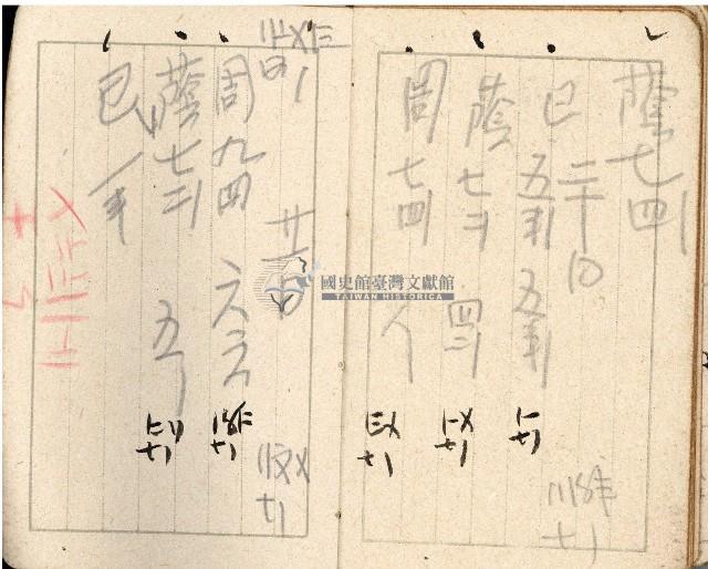 昭和十八年周天遊等帳簿藏品圖，第10張