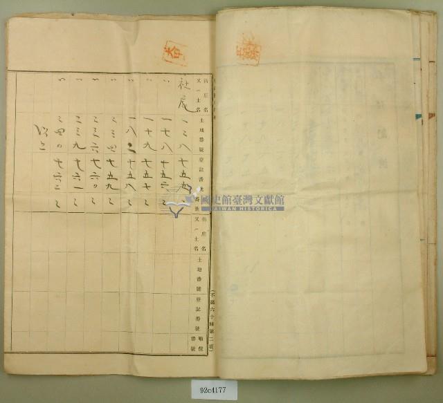 大正元年王漳業主權保存登記申請書副本藏品圖，第10張
