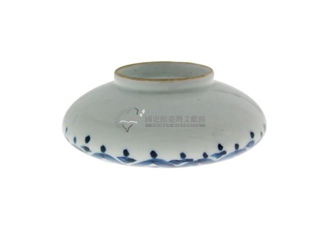 青花幾何形紋斂口碗（多組）藏品圖，第10張