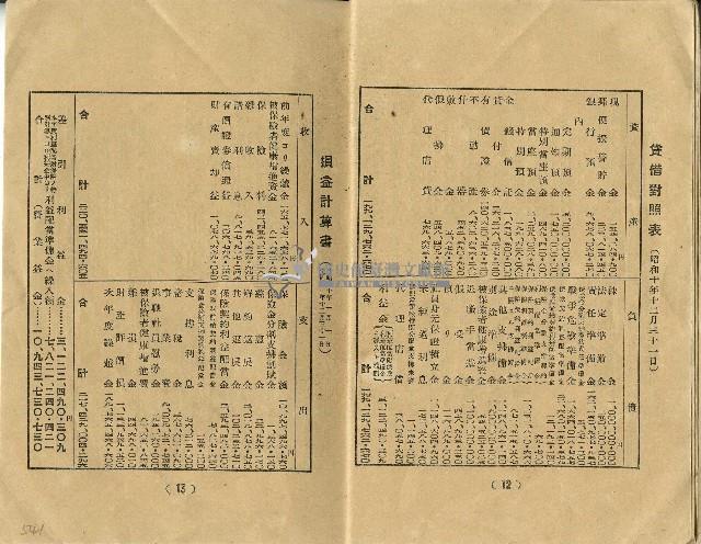 昭和十一年度帝國生命保險株式會社決算概況藏品圖，第10張