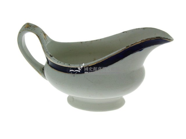 白地黑邊廣口執耳流嘴壺(多組)藏品圖，第10張