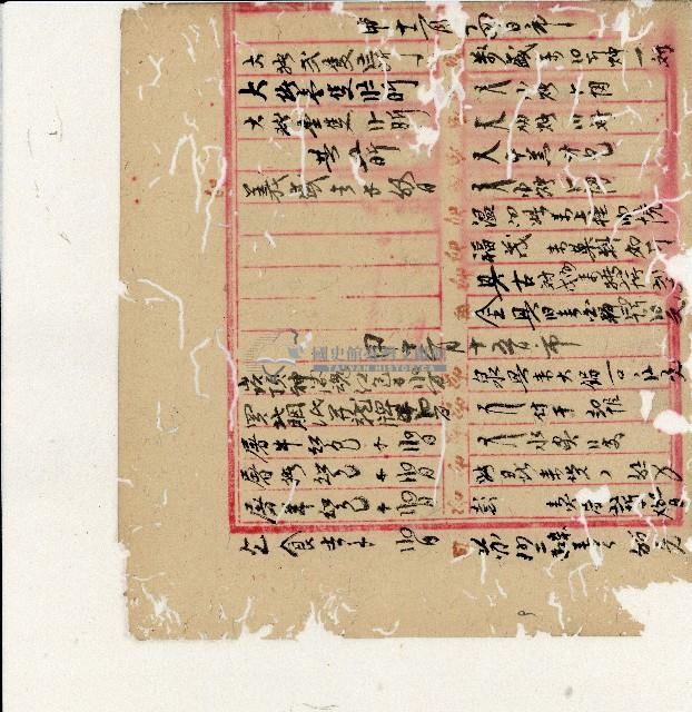 光緒二十年陳協隆號出入數簿藏品圖，第10張