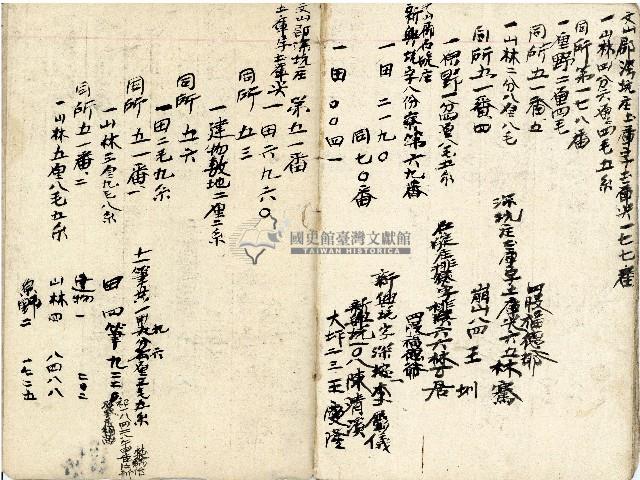 大正十四年王慶隆帳本藏品圖，第20張