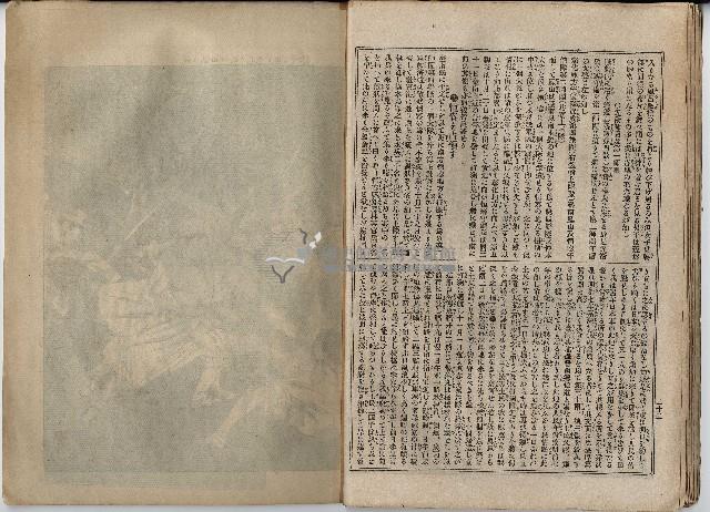 臨時增刊風俗畫報第百九號臺灣征討圖繪藏品圖，第20張